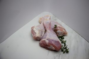 Chicken Drumstic on display.